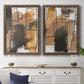 Retro Vibe I - Premium Framed Canvas 2 Piece Set - Ready to Hang