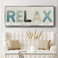 Relax Your Body - Floater Framed Canvas Print