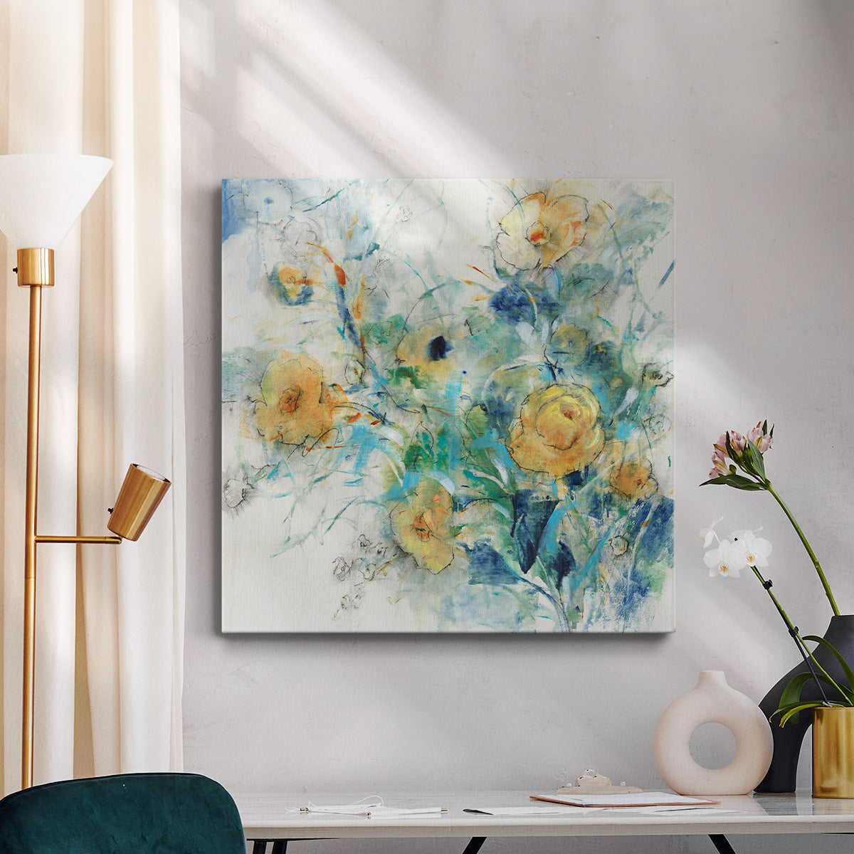 Flower Study II - Canvas Art Print