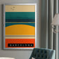 Summer Abroad II - Modern Framed Canvas Print