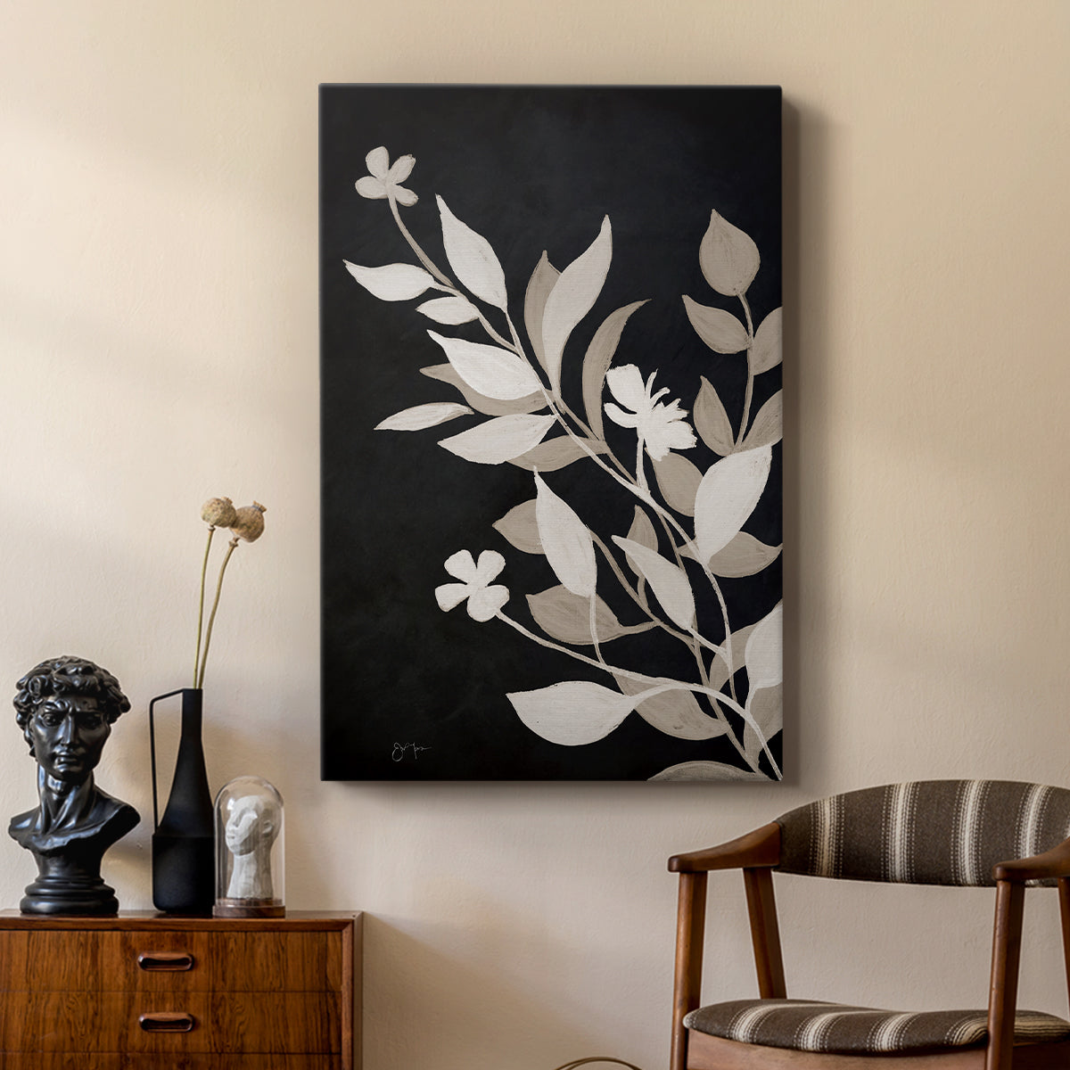 Midnight Silhouette II - Canvas Art Print