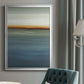 Beside the Blue I - Modern Framed Canvas Print