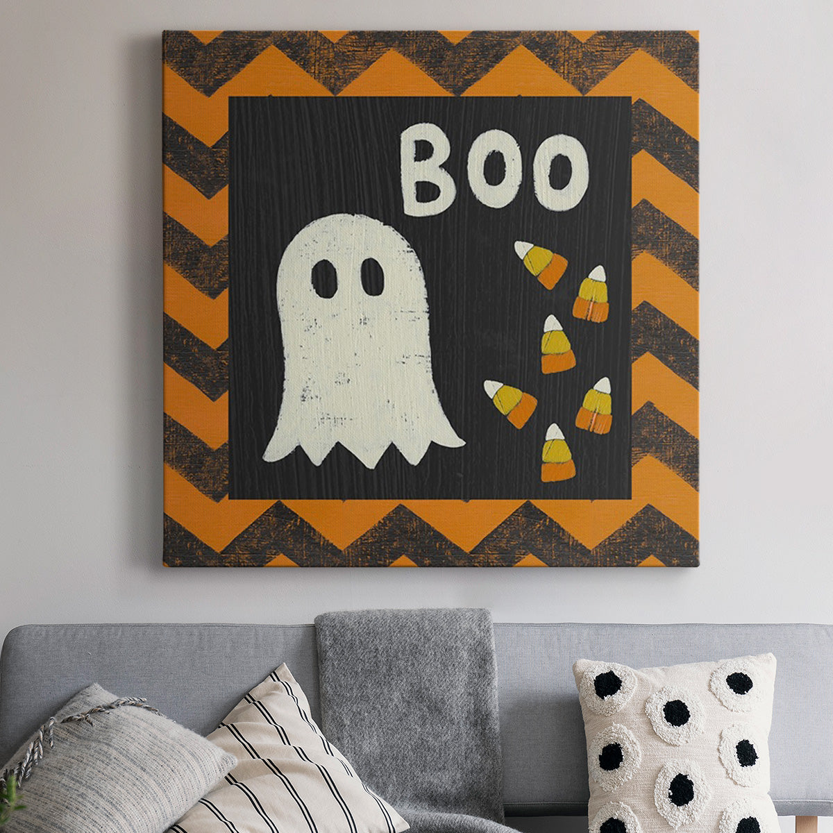 Classic Halloween Collection C-Premium Gallery Wrapped Canvas - Ready to Hang