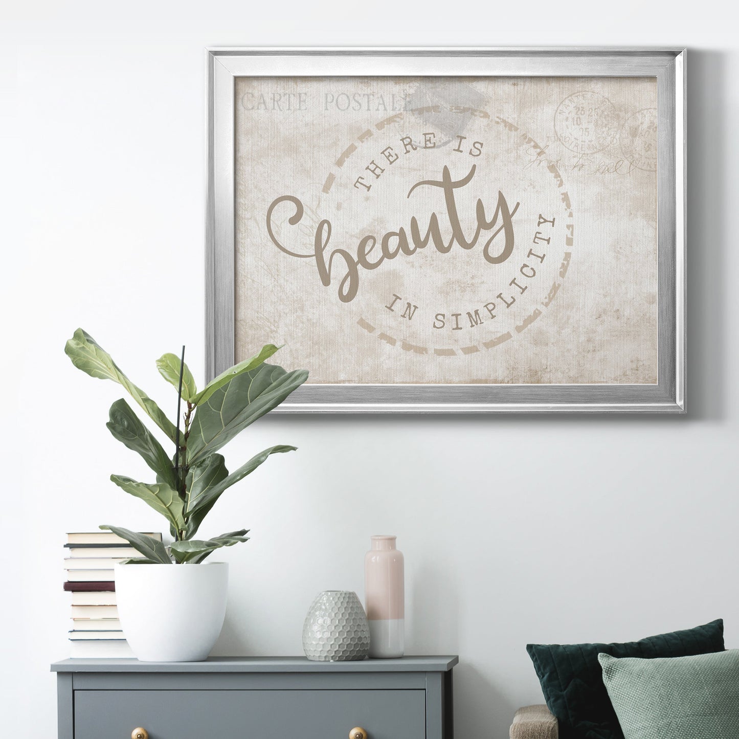 Beauty in Simplicity Premium Classic Framed Canvas - Ready to Hang