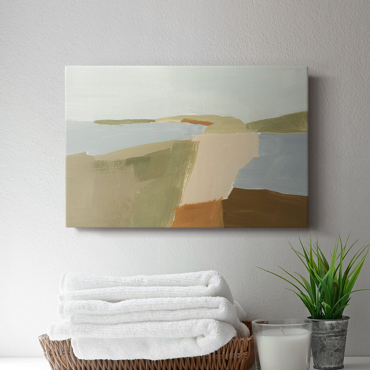 Stacked Landscape II - Canvas Art Print