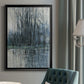 Morning Drizzle II - Modern Framed Canvas Print