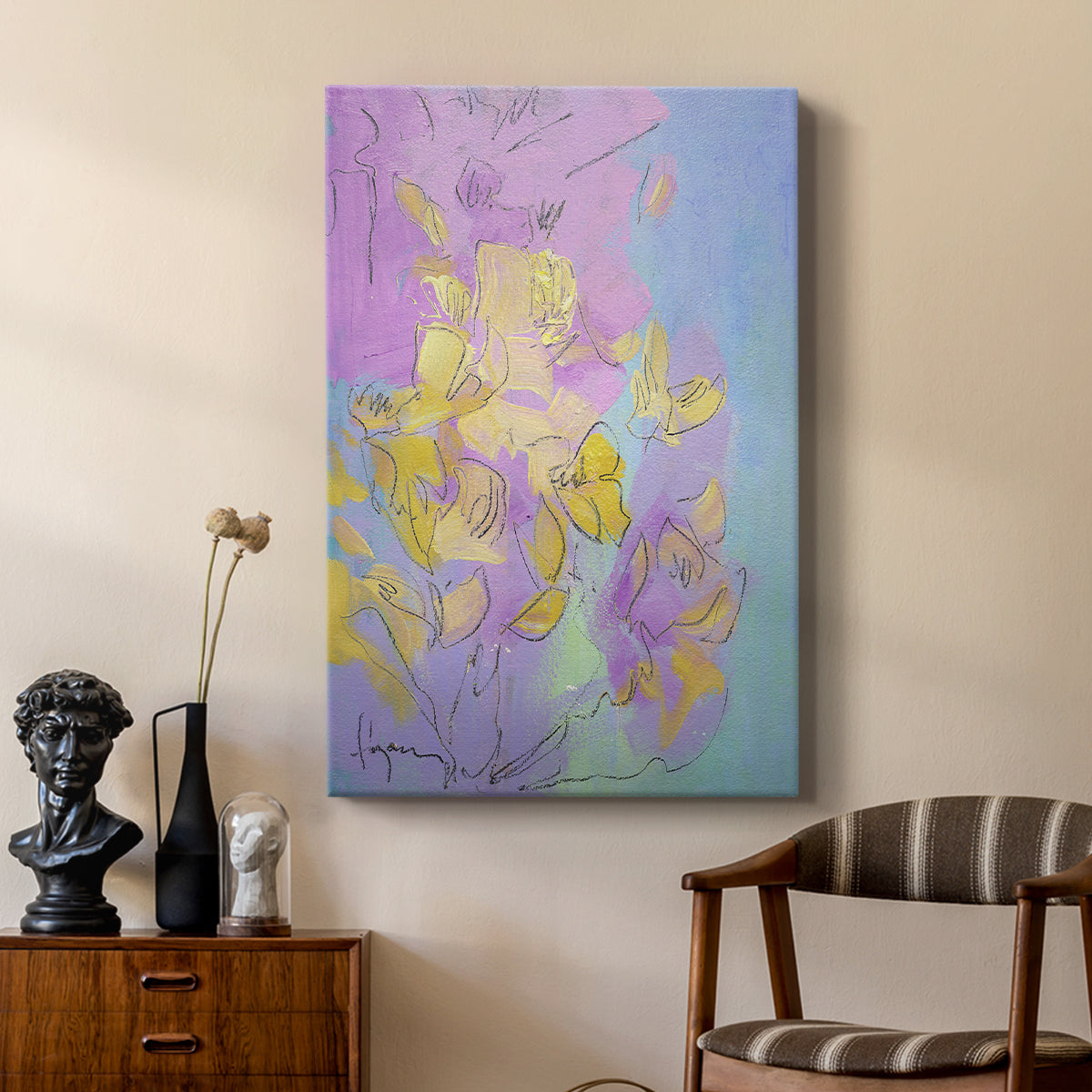 Dancing Heart - Canvas Art Print