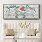 Tis the Seasun Collection D - Floater Framed Canvas Print