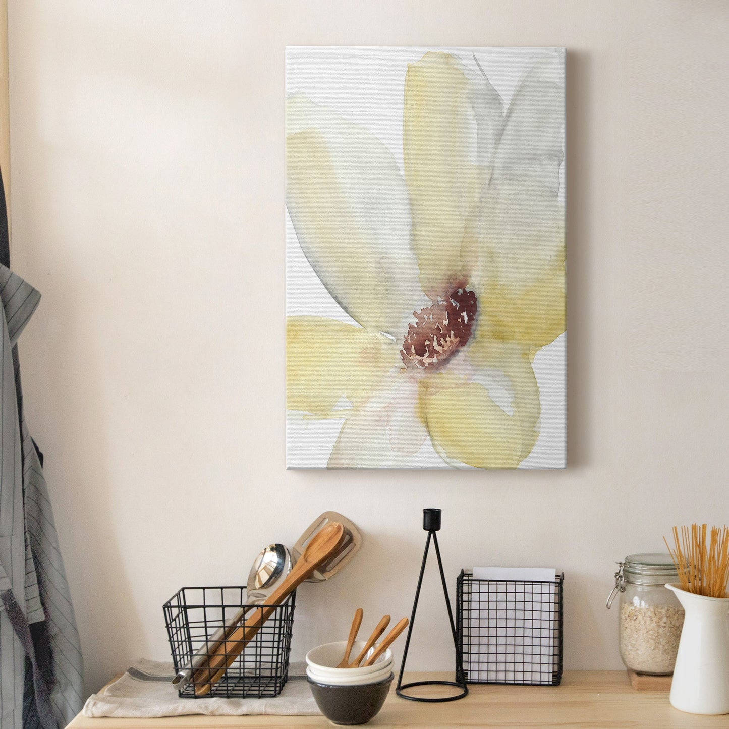 Lush Flower II Premium Gallery Wrapped Canvas - Ready to Hang