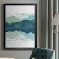 Icicle Range II - Modern Framed Canvas Print