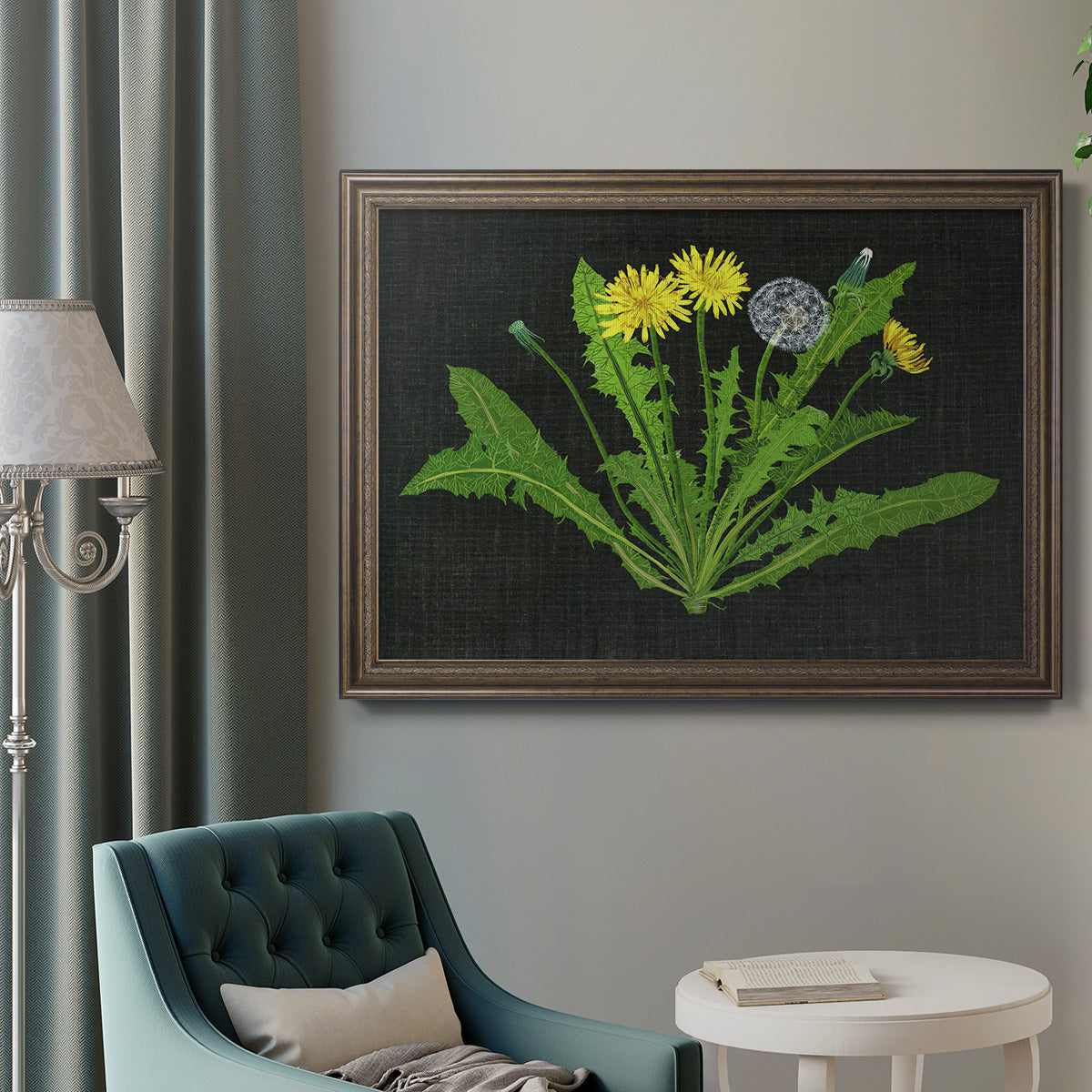 Wild Dandelion II Premium Framed Canvas- Ready to Hang