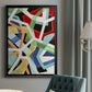 Magnetic Color I - Modern Framed Canvas Print