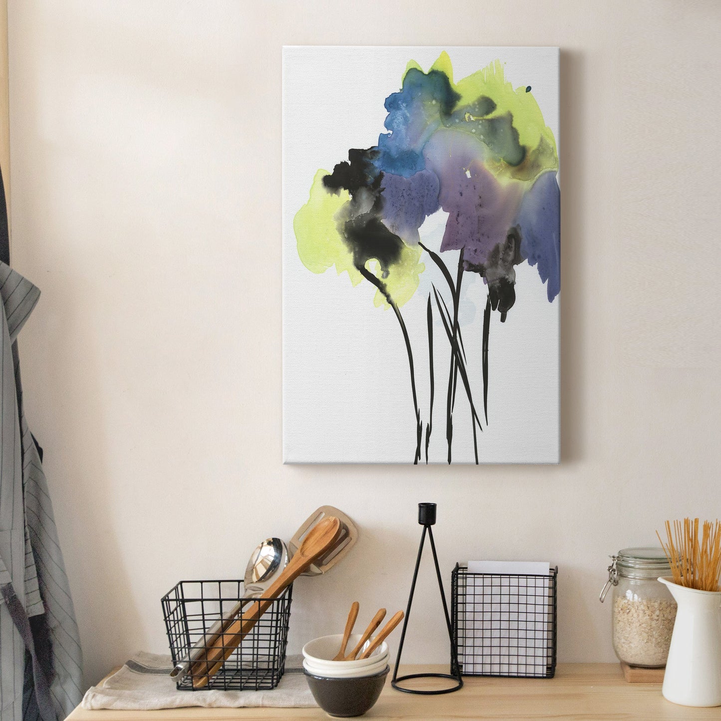 Nature's Bouquet II Premium Gallery Wrapped Canvas - Ready to Hang