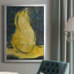 Urban Pear II - Modern Framed Canvas Print