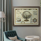 Nautical Map II Premium Framed Canvas- Ready to Hang