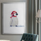 Penguin Play I - Modern Framed Canvas Print