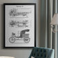 Industrial Motorcar - Modern Framed Canvas Print