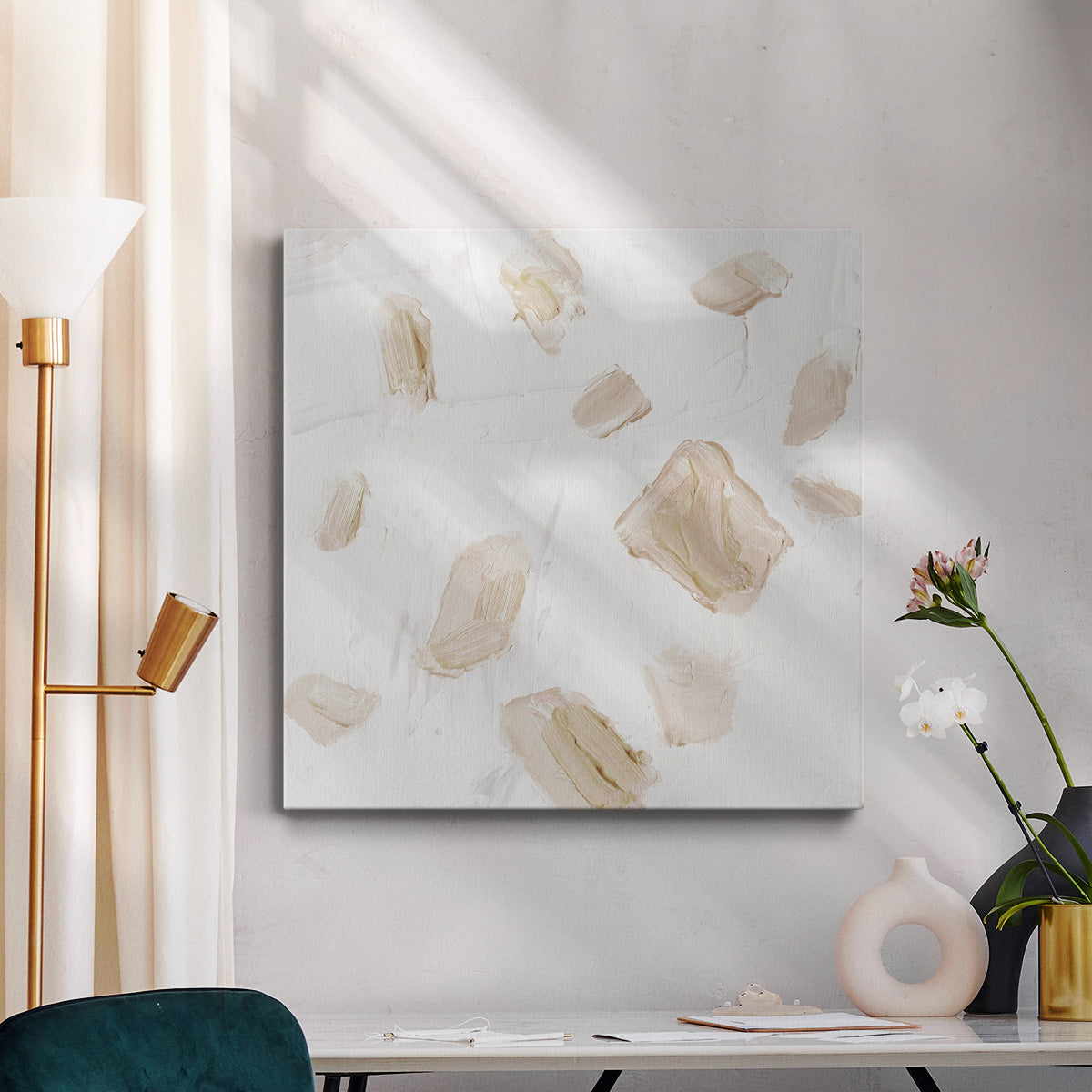 Blushing Neutrals III - Canvas Art Print