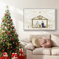 Away in a Manger Collection A - Framed Gallery Wrapped Canvas in Floating Frame