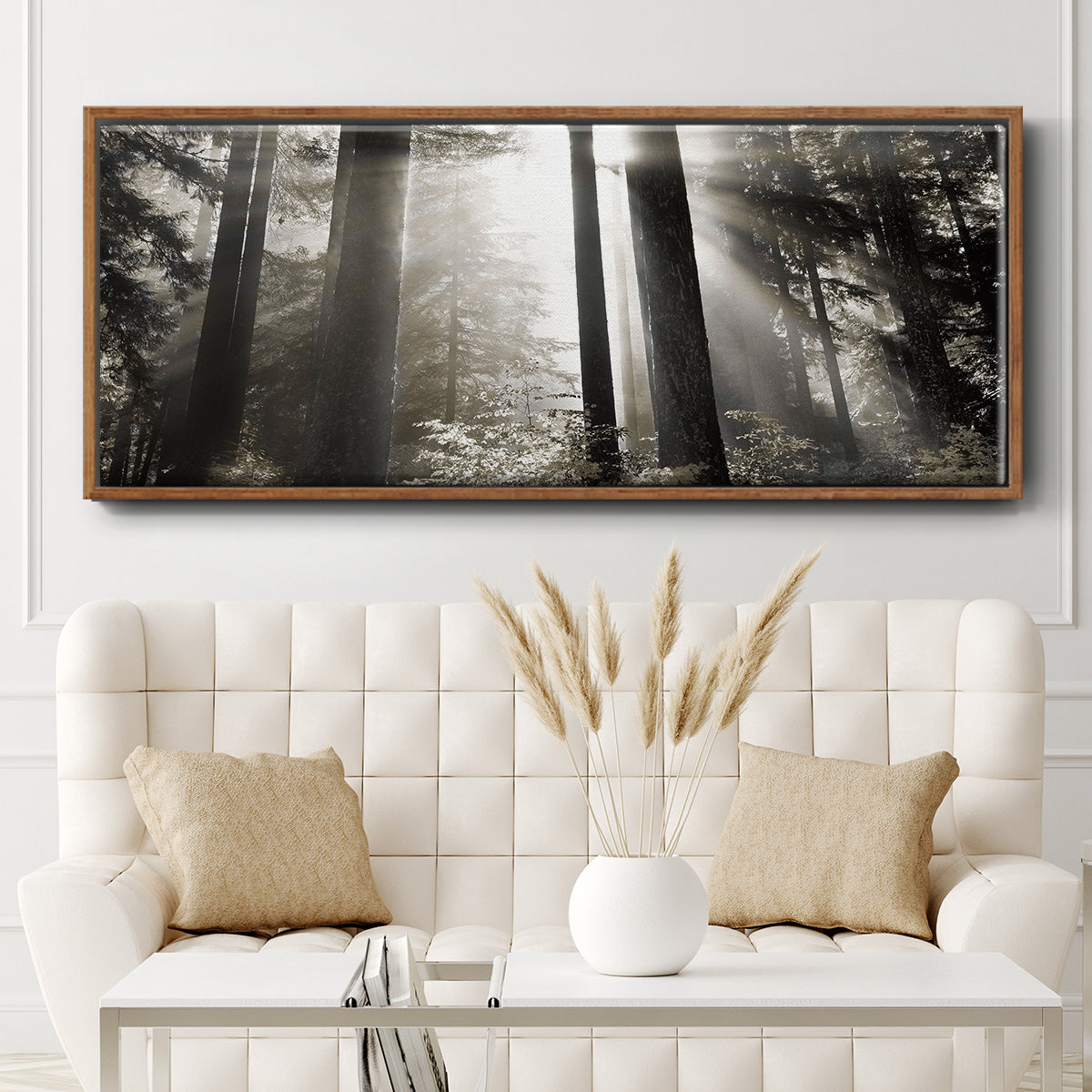 Morning Light - Floater Framed Canvas Print