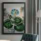 Temple of Flora IX - Modern Framed Canvas Print