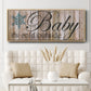 Baby It's Cold - Floater Framed Canvas Print