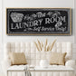 Self Service - Floater Framed Canvas Print