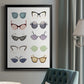 Vintage Glasses I - Modern Framed Canvas Print