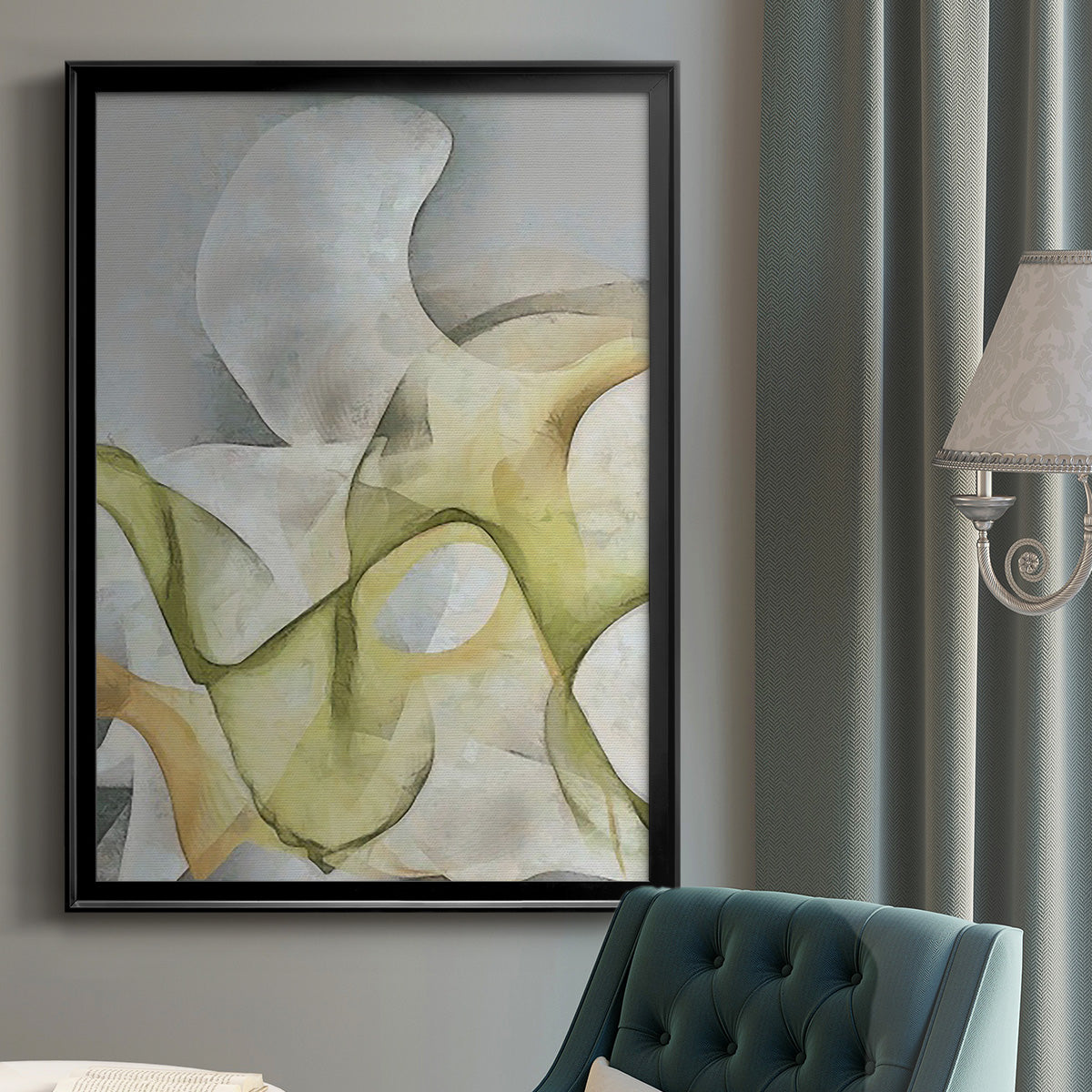 Excursion I - Modern Framed Canvas Print