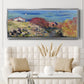 Pourville, 1882 - Floater Framed Canvas Print