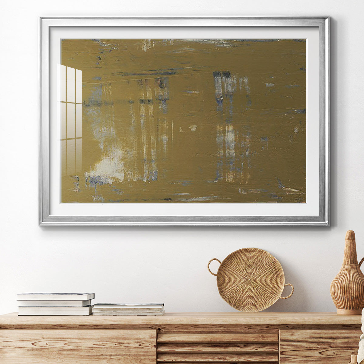 Mystique Abstract II - Modern Framed Art Print