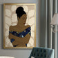 Ethnic Beauty II - Modern Framed Canvas Print