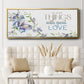 Small Things, Great Love - Floater Framed Canvas Print