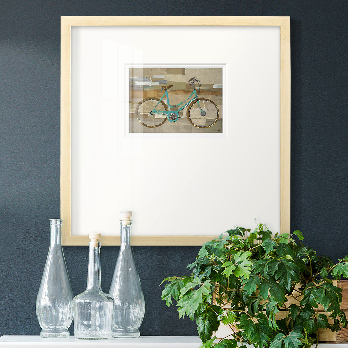 The Dancer- Premium Framed Print Double Matboard