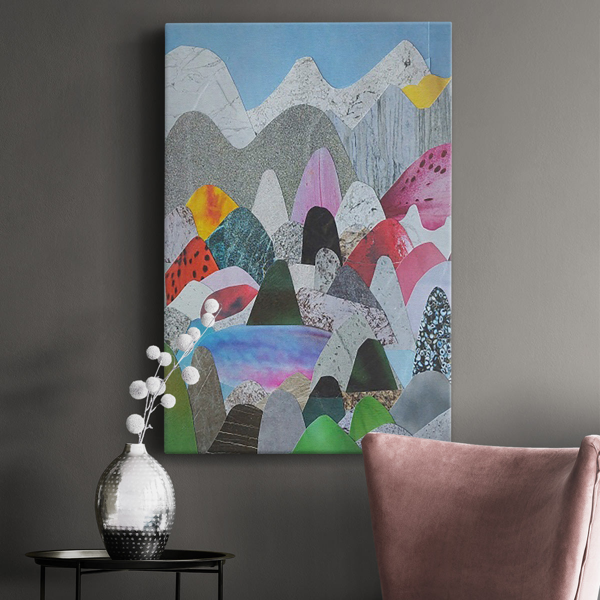 Utah Mountains Premium Gallery Wrapped Canvas - Ready to Hang