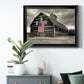 Modern Barn III - Modern Framed Canvas Print