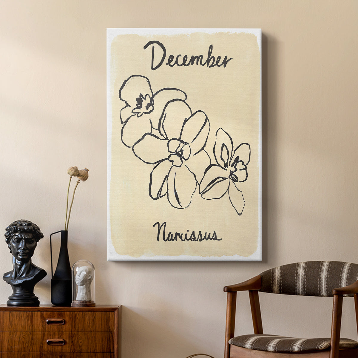 Birth Month XII - Canvas Art Print