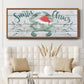 Tis the Seasun Collection D - Floater Framed Canvas Print