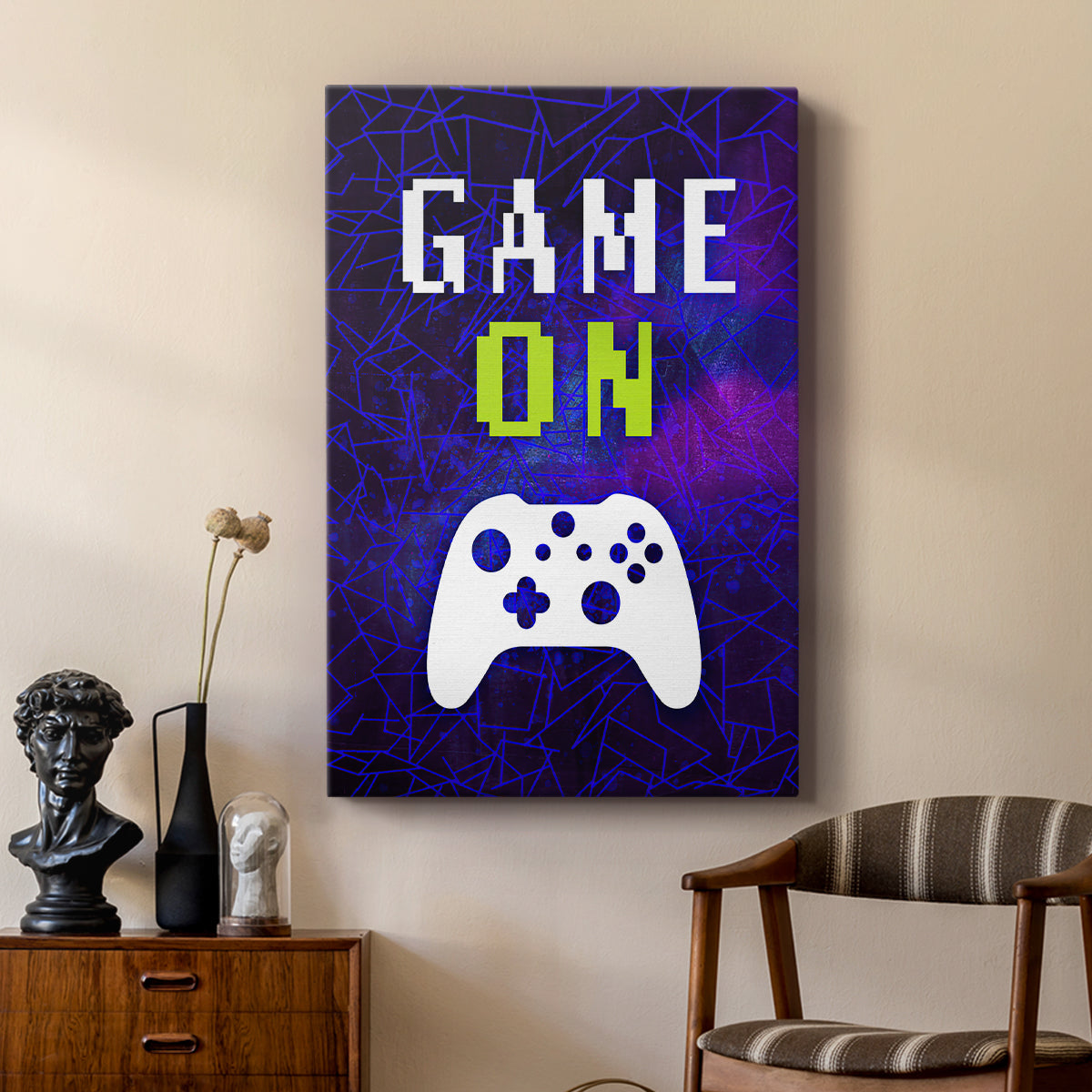 It's Game On II - Canvas Art Print
