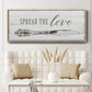 Spread the Love - Floater Framed Canvas Print