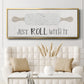 Roll With It - Floater Framed Canvas Print