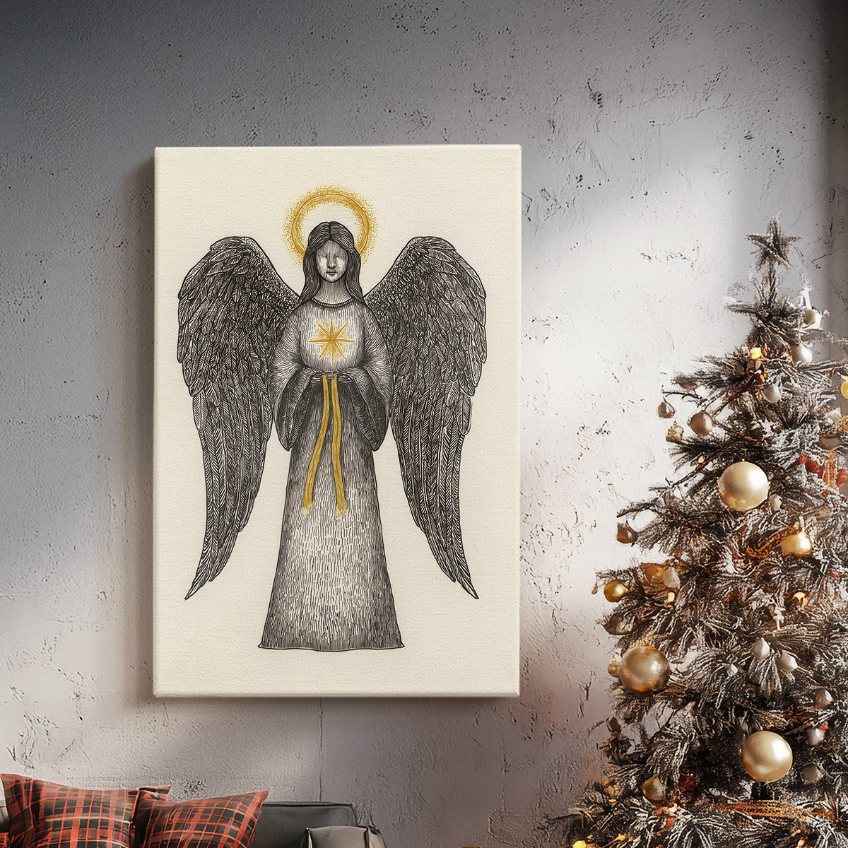 Frostlit Promise - Canvas Art Print
