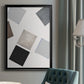 Block Encounter Revisit I - Modern Framed Canvas Print