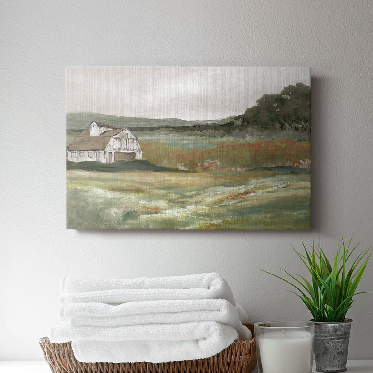Afternoon on the Farm - Canvas Art Print