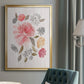 Loose Peonies I - Modern Framed Canvas Print