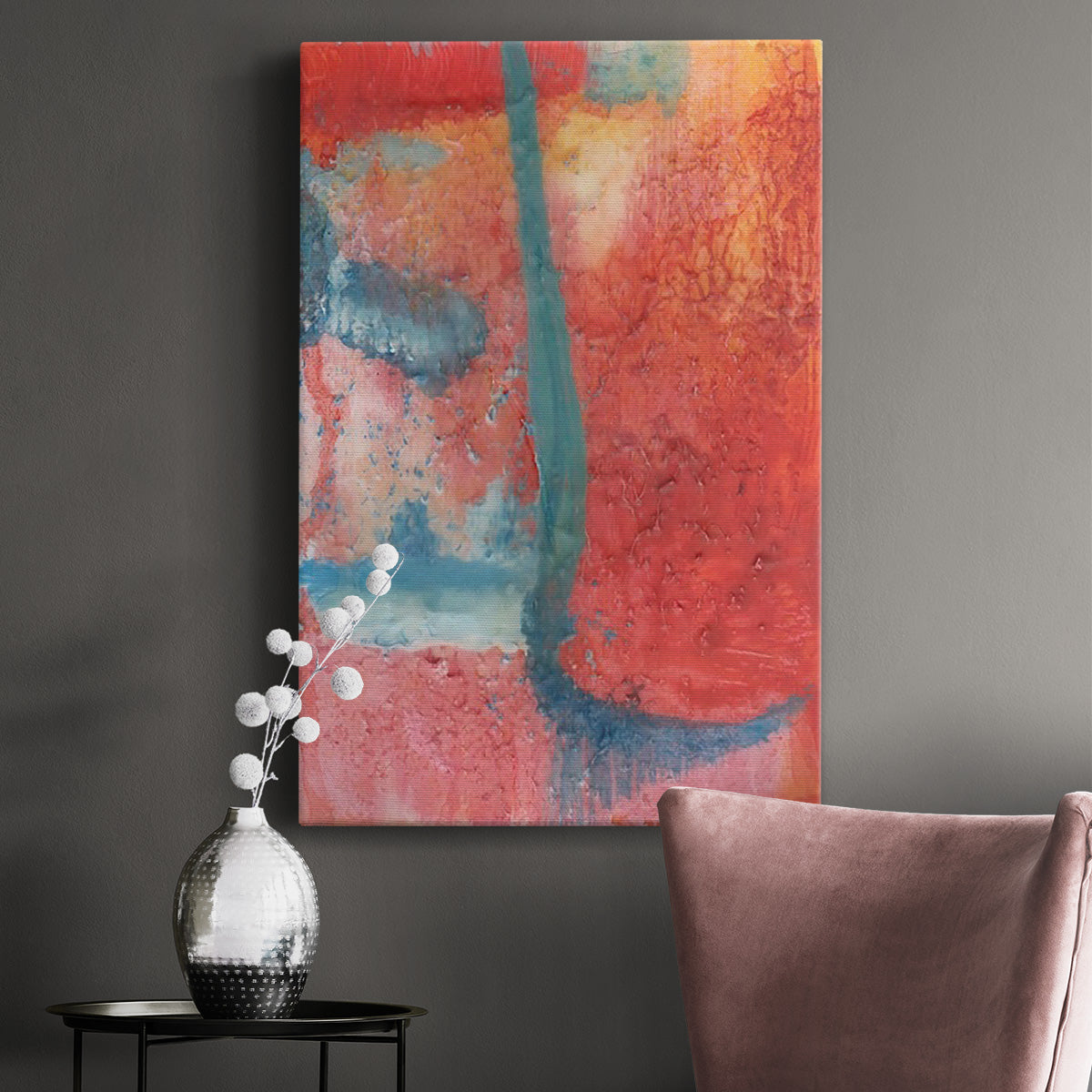 Spring Step II Premium Gallery Wrapped Canvas - Ready to Hang