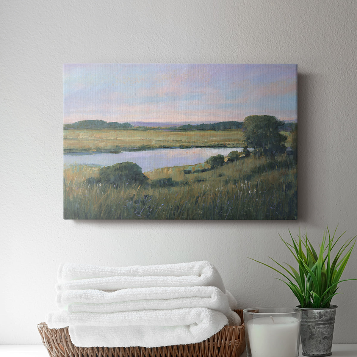Spring Marsh II - Canvas Art Print