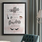 May Your Coffee Be Strong - Modern Framed Canvas Print