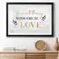 Small Things Gold Premium Framed Print - Ready to Hang