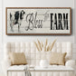 Bless This Farm - Floater Framed Canvas Print